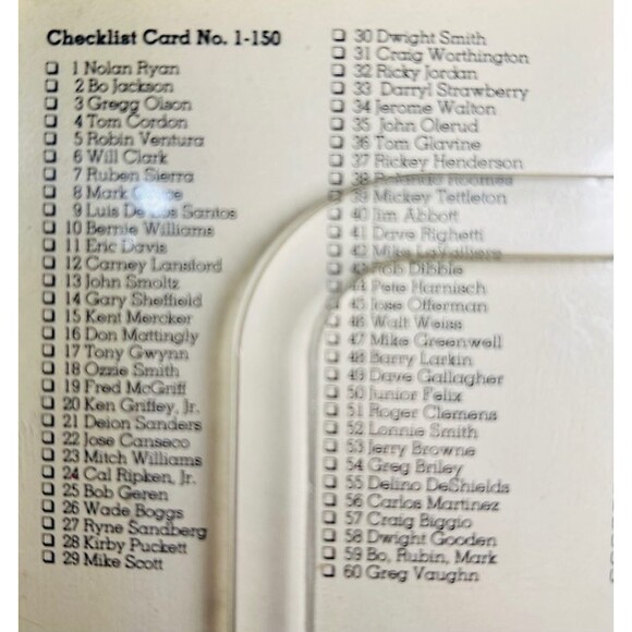 1990 Classics Card game-Nolan Ryan, Prime Time Sanders, Ken Griffey w-150 cards - Picture 4 of 6